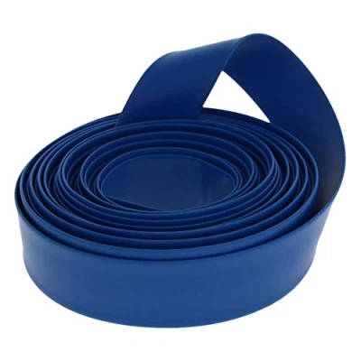 Image of Othmro 1pc Heat Shrink Tubing, Ratio 2:1 Electric Insulation Tube, 11mm ID Sleeving 5m Length Cable Protector (Blue)
