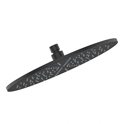 Image of Ideal Standard Idealrain 300mm Round Rainshower Head, A5803XG, Silk Black