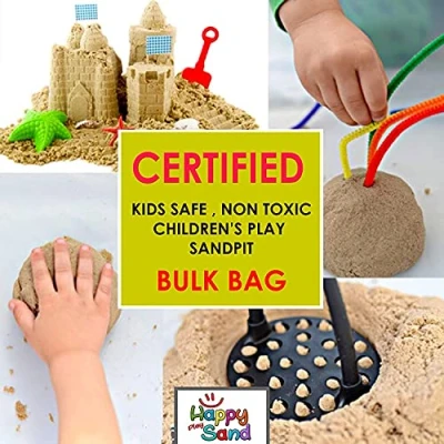 Image of Children’s Play Sand for kids Safe Non Toxic Sandpit Certified, Clean Graded 25KG BAG