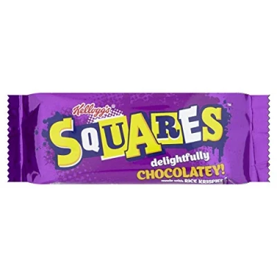 Image of Kellogg&#039;s Rice Krispies Squares Delightfully Chocolatey Bar 30 x 36g