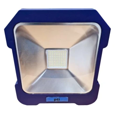 Image of PTI 20W Site LED Task Flood Light 240V 2000 Lumens, 6400K Daylight plug in Floodlight, Portable work lights, very Bright for Workshop Car Repairing Garage, Waterproof IP54, 3.5M wire