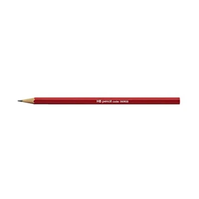Image of 5 Star Office Pencil HB Red Barrel [Pack 12]