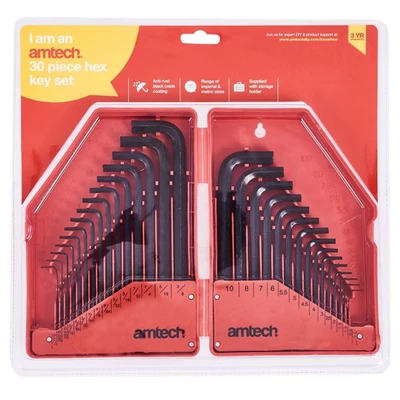 Image of Amtech I8825 30 Piece hex Key Set