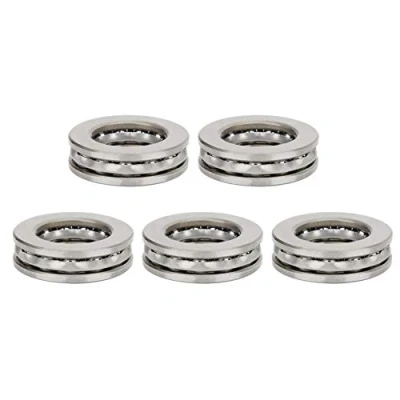 Image of Oumefar 5pcs 51104 Thrust Ball Bearing Convex Track Plane Axial High Precision Single Scrolling Washer Bearings 20x35x10mm