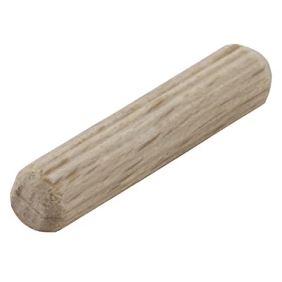Image of wolfcraft 50 Dowel Pins, Ø 6 mm I 2906000 For use in sturdy wood joints
