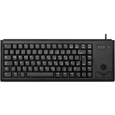 Image of CHERRY Trackball USB Keyboard Black