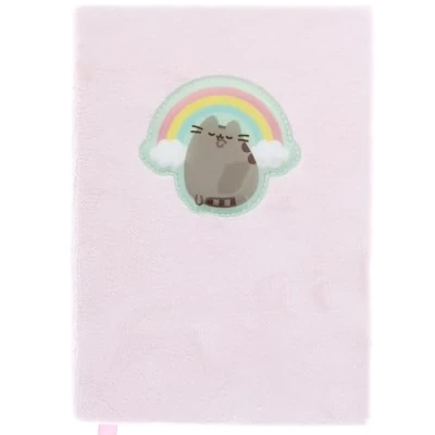 Image of Pusheen Plush Notebook Writing Book Notepad pad A5 Note Gifts Stationery