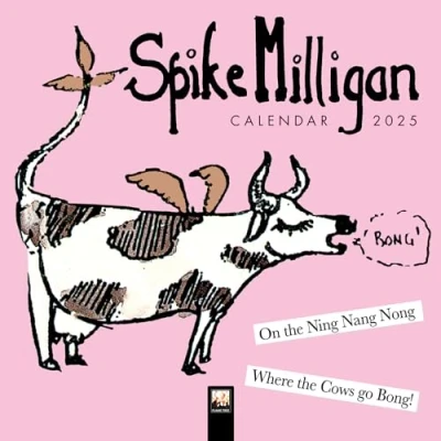 Image of Spike Milligan Mini Wall Calendar 2025 (Art Calendar)