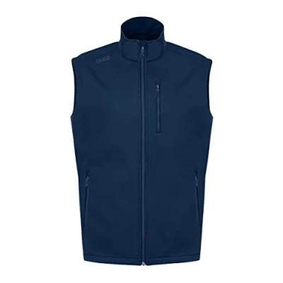Image of JAKO Men&#039;s Premium Softshell Vest Jackets, Navy, 4XL