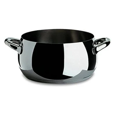Image of Alessi Mami Casserole, Stainless Steel, 20 cm (SG101/20)
