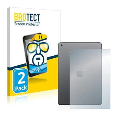 Image of brotect Screen Protector compatible with Apple iPad 10.2″ WiFi 2021 (9th. Gen., Back) (2 Pack) HD Clear Protection Film