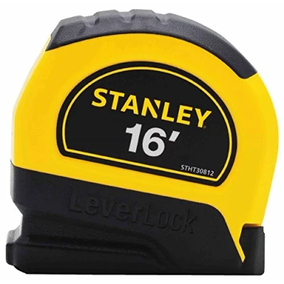 Image of Stanley Hand Tools .75in. X 16ft. LeverLock Tape Rule 30 812