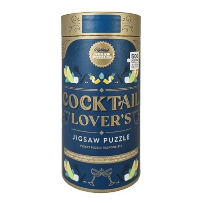Image of Ridley&#039;s Games JIG067 Cocktail Lovers 500 piece Jigsaw Puzzle, Multicoloured