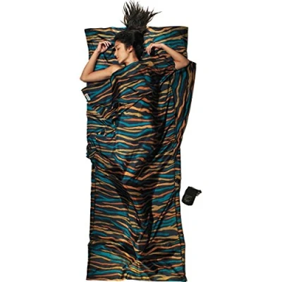 Image of Cocoon Silk sleeping bag, (Afr Rainbow, 86 Inch x 35 Inch)