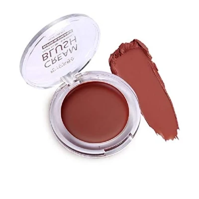 Image of PHOERA Makeup Face Cheek Blush Cream Matte Blusher Super blend able Sweat Resistant Pressed Foundation Non_Greasy Palette AQUAPURITY (106 SUNSET)