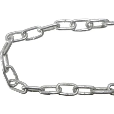 Image of Faithfull FAICHGL525 Galvanised Steel Chain Reel 5 x 28 mm Links 25 m 160 kg Load Limit