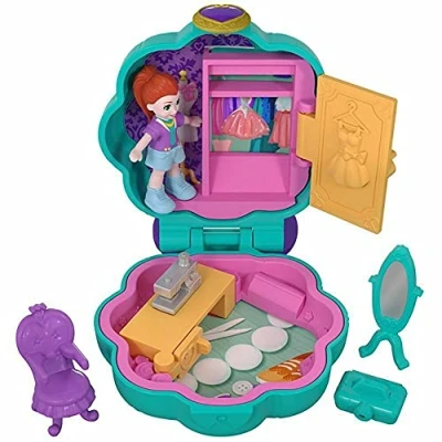 Image of Polly Pocket FRY31 Tiny Places Studio Compact Playset