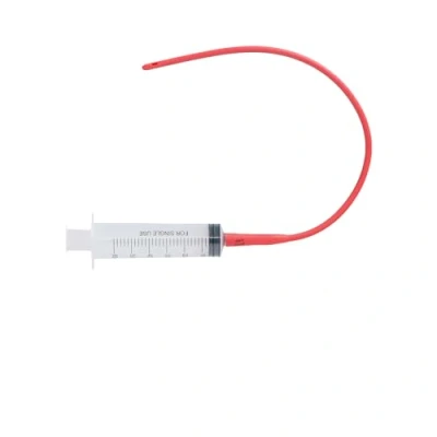 Image of Colostrum Feeder with Syringe and Latex Tube Net Tex