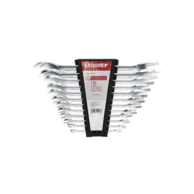 Image of GEDORE red Double open end Spanner set, 12 pc. AF 6 32 mm, Metric, Long, R05105012