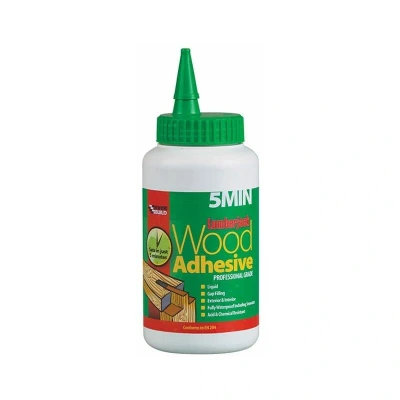 Image of Everbuild Lumberjack 5min Polyurethane Wood Adhesive Liquid 750g EVB5MINPU7