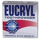 Image of Eucryl Smokers Toothpowder Original 50g, Powerful Stain Remover (Pack of 6) by