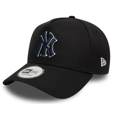 Image of New Era Eframe Unisex Cap Black/dark blue, Size: One Size, blue