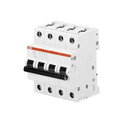 Image of ABB 2CDS254001R0204 Automatic Switch, White and Red, Standard