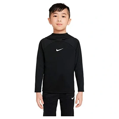 Image of Nike Lk Df Acdpr Hoodie Black/Black/White S
