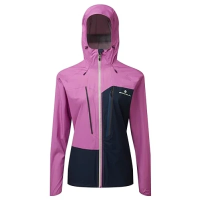 Image of Ronhill Running, Wmn&#039;s Tech Fortify Jacket, Dark Navy/Fuschia, Size 8