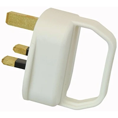 Image of Pro Elec PE01132 Easy Pull Plug, 5A, White
