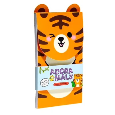 Image of Puckator Notebook with Flip Opening Tiger Sweet Animals