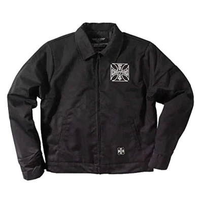 Image of West Coast Choppers Men Work Jacket OG, Color:Black, Size:M