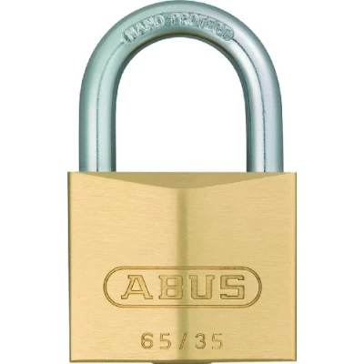 Image of ABUS 11980 Brass Padlock with 6351 Alike Keyed