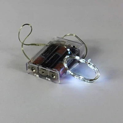 Image of Lumineo 20 Cool White Micro LED Battery String Lights (95cm)
