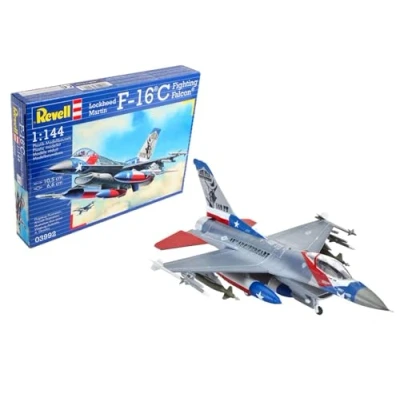 Image of Revell 03992 Lockheed Martin F 16C Fighting Falcon 1:144 Scale Unbuilt/Unpainted Plastic Model Kit