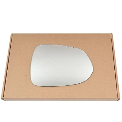 Image of Less4spares Wing Mirror Glass Right Compatible with Honda Jazz 2002 2005 STICK ON Driver Off Side Convex