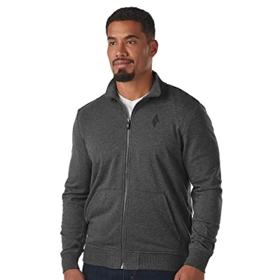 Image of Skechers Men&#039;s Hoodie Without Hood Sweatshirt, Charcoal, 3XL UK