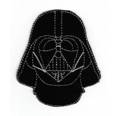 Image of Sew on Iron Embroidered Patch Starwars Darth Vader Badge