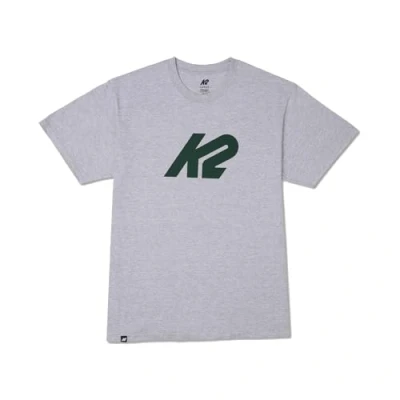 Image of K2 Snow Loud and Proud T Shirt, Gray Heather, XL