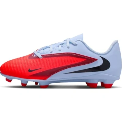 Image of NIKE Jr Phantom 6 Low Club Fg/Mg Sneaker, Multicoloured, 2.5 UK