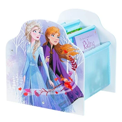 Image of Disney Frozen Kids Sling Bookcase Bedroom Book Storage by HelloHome 543FZO