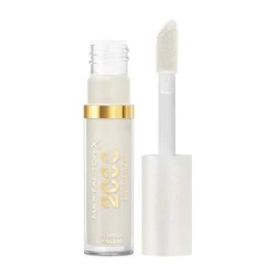Image of Max Factor 2000 Calorie Lip Glaze Melting Ice, Full Shine Gloss, Nourishing with Hyaluronic Acid &amp; Squalane, Instant Plump, Non Sticky, Vanilla Milk Scent, Fuller Looking Lips