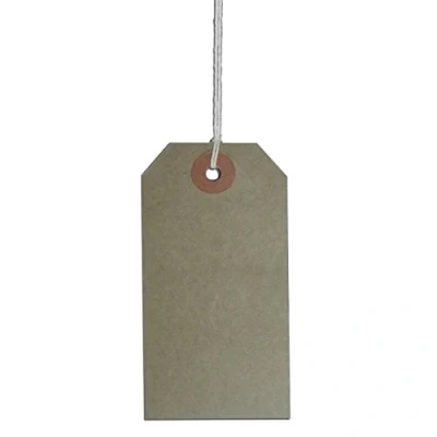 Image of 50 Buff Strung Tags 96mm x 48mm
