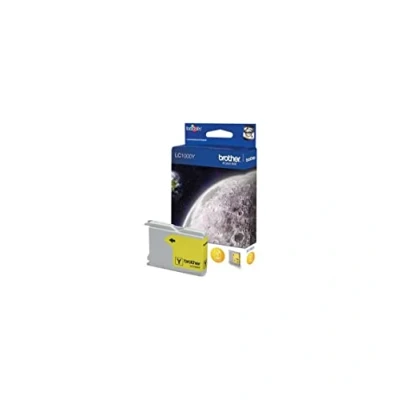 Image of Brother Lc1000y Yellow Original Ink Cartridge For Dcp 350, 353, 357, 560, 750, 770, Mfc 3360, 465, 5460, 5860, 660, 680, 845, 885