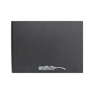 Image of Graffiti Sketchbook/Black Book A4 Landscape from Graff City LTD