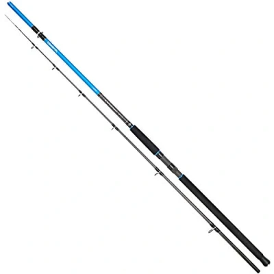 Image of DAIWA Super Kenzaki Uptide Boat Rod 9&#039;6&#039; / 4 10oz 2pc SKZU962 BU