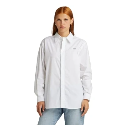 Image of G STAR RAW Women&#039;s Boyfriend Shirt, White (white D24444 4481 110), S