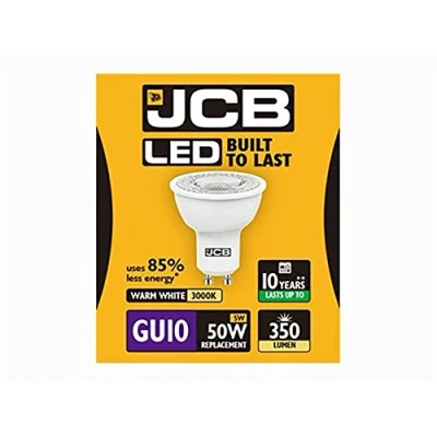 Image of JCB 3w = 35w / 5w 50w LED GU10 100deg 3000k (Warm) 6500k (Daylight) (5w (50w), (Warm White))