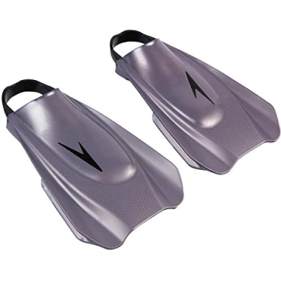 Image of Speedo Unisex Fury Training Fin for Swimming Training, Grey, 7 8