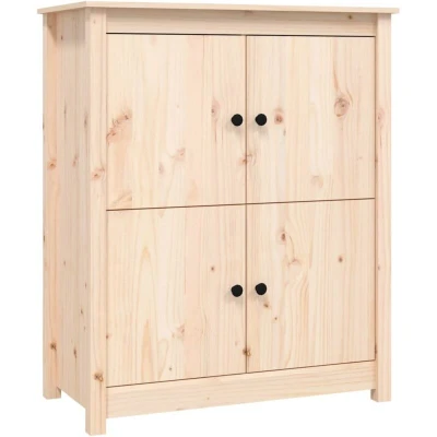 Image of vidaXL Sideboard 83x41.5x100 cm Solid Wood Pine